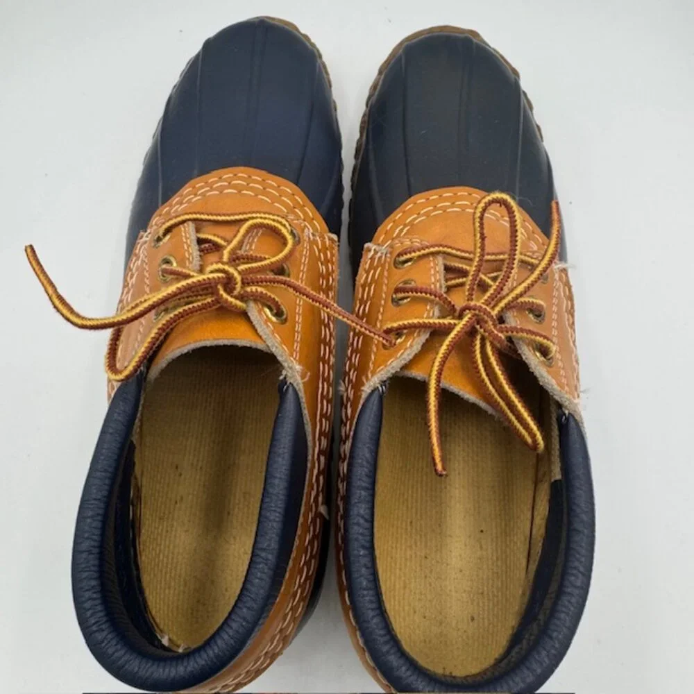 Vintage L.L. Bean Maine Hunting Shoe Duck Low Boots Women's 9